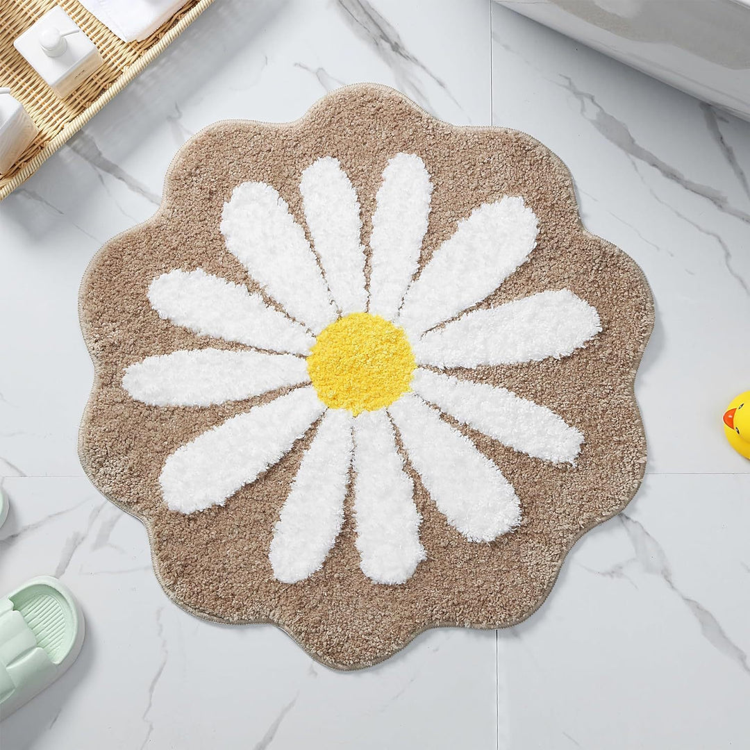 Bloemenvorm Badmat