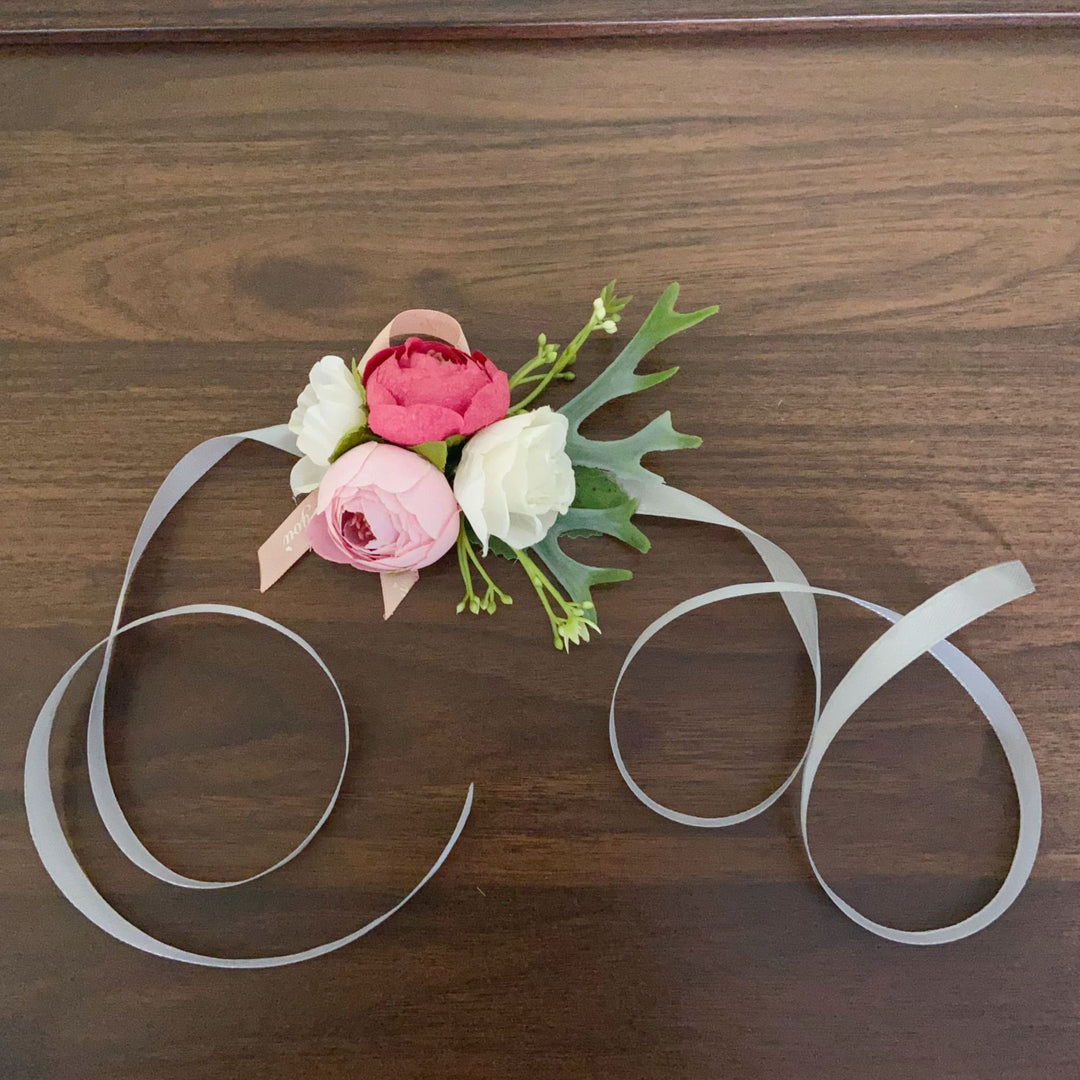 Elegante Bloem Corsage voor Haar