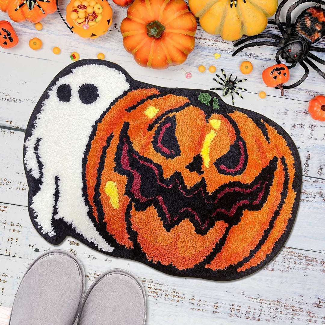 Ghost-Themed Badmat