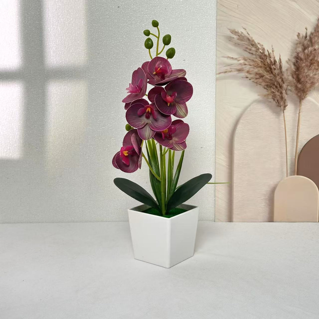 Elegante Kunstmatige Orchidee Plant voor Tafeldecoratie Thuis