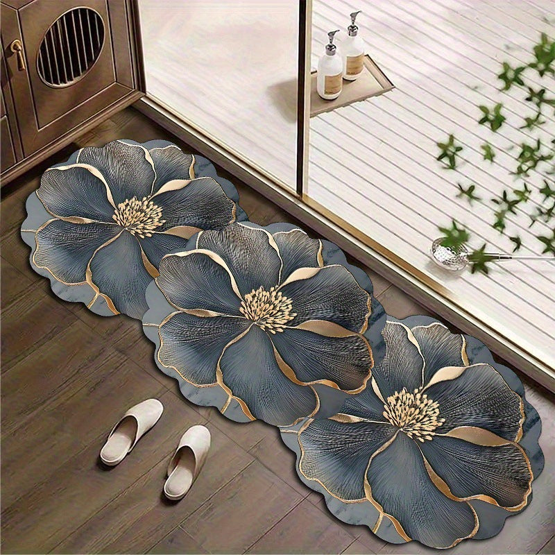 Decoratieve Bloemrijke Muurkunst