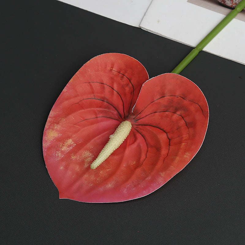 Elegante Faux Anthurium Bloem