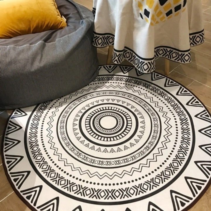 Artistiek Geborduurd Vloermat voor Huisdecoratie