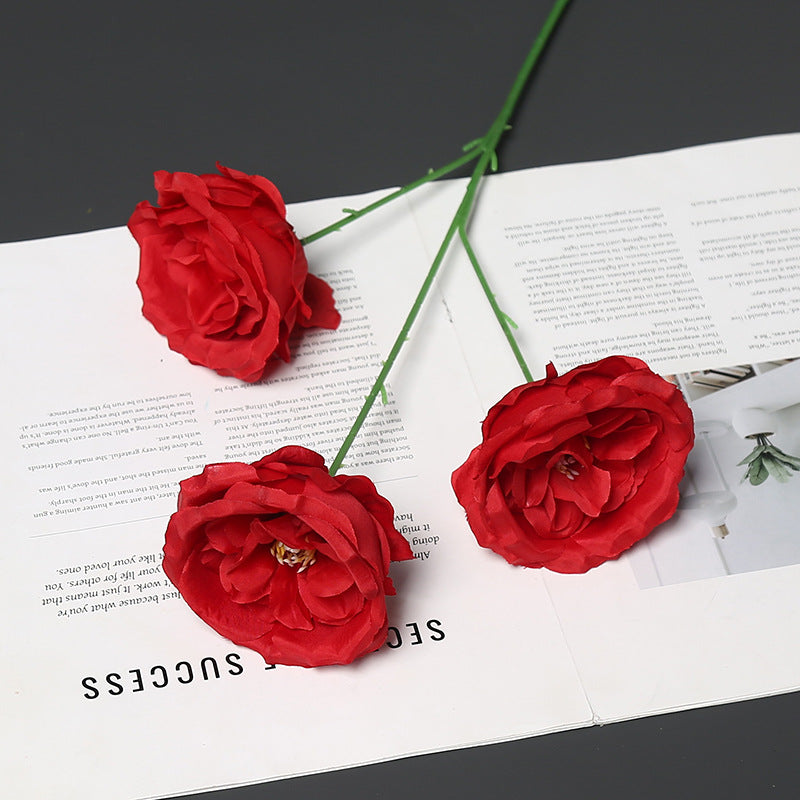 Elegante Zijde Bloemstengel voor Thuisdecoratie Display