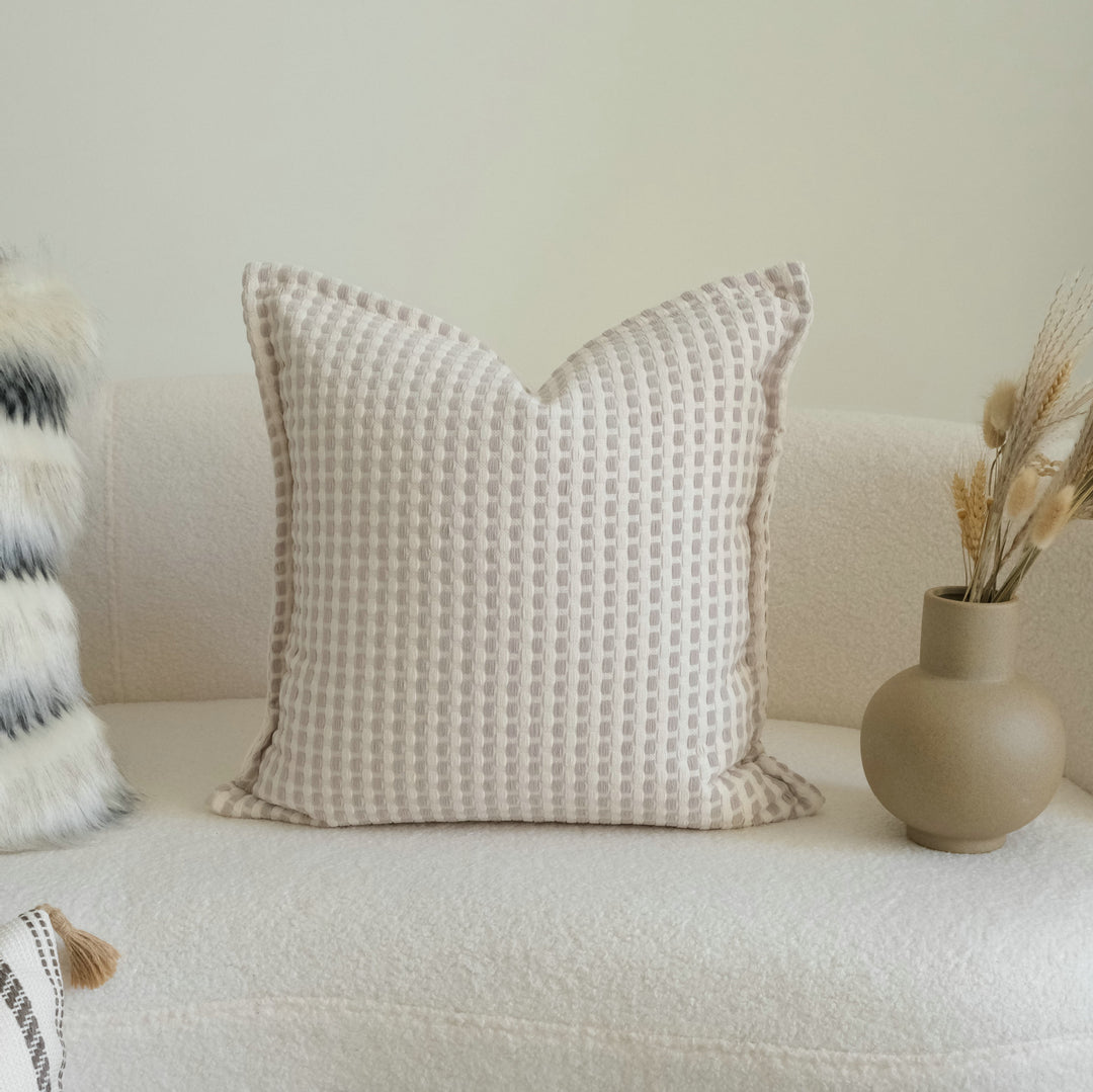 Textured Home Throw Pillow voor Bankdecoratie