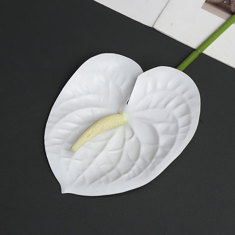 Elegante Faux Anthurium Bloem