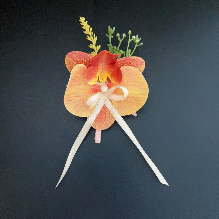 Decoratieve Orchidee Reversspeld