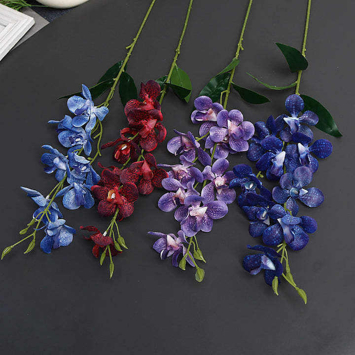 Elegant Faux Orchidee Steel voor Huisdecoratie Tentoonstelling