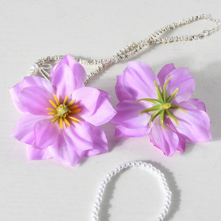 Decoratieve Bloemenhaarsieraden