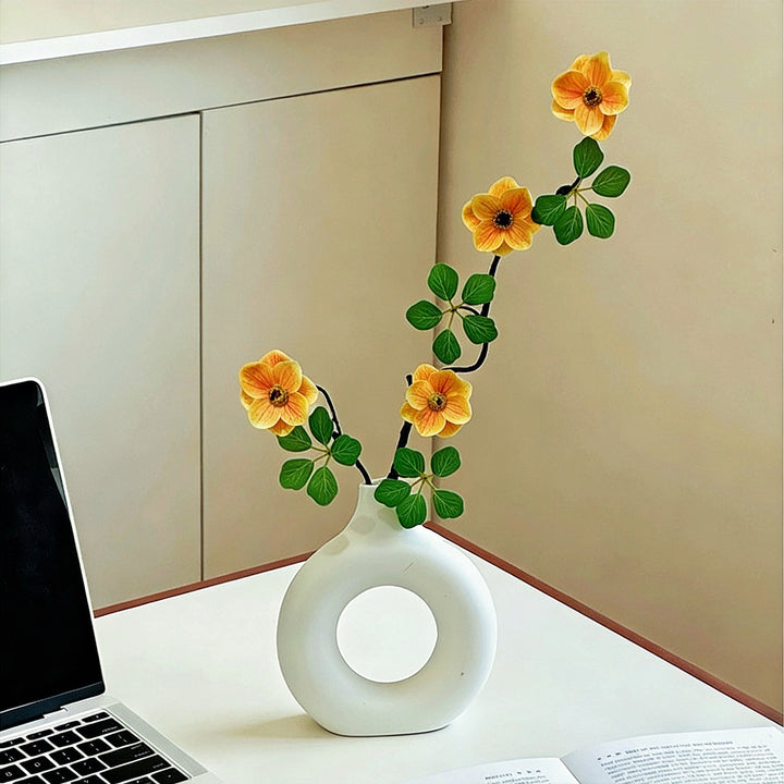 Moderne Minimalistische Decoratieve Bloemenvaas