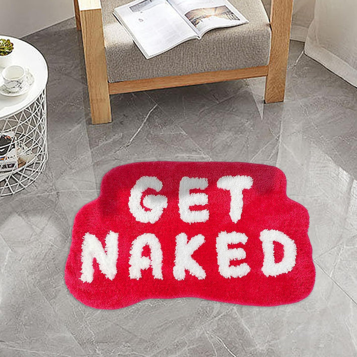 Pluche Badmat met Motivational Phrase