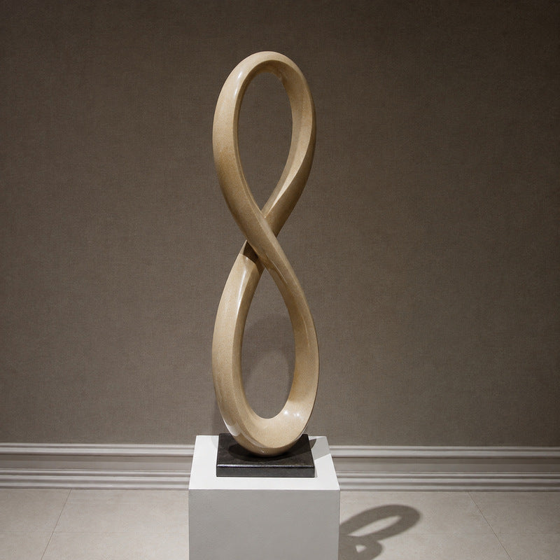 Abstract Decoratieve Loop Sculptuur