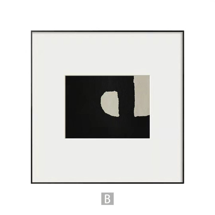 Minimalistische Gekaderde Kunstdruk