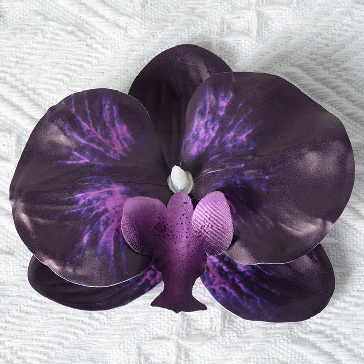 Elegante Zijde Orchidee Haaraccessoire