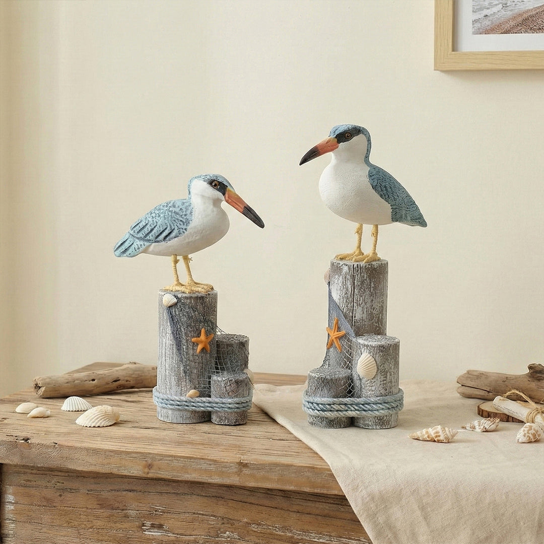 Zeemeeuw Decoratieve Beeld Accent