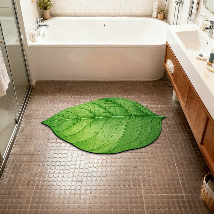 Bladvormig Decoratief Tapijt
