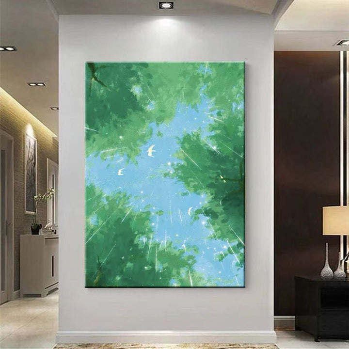 Scenic Natuur Kunstwerk Ingemaakte