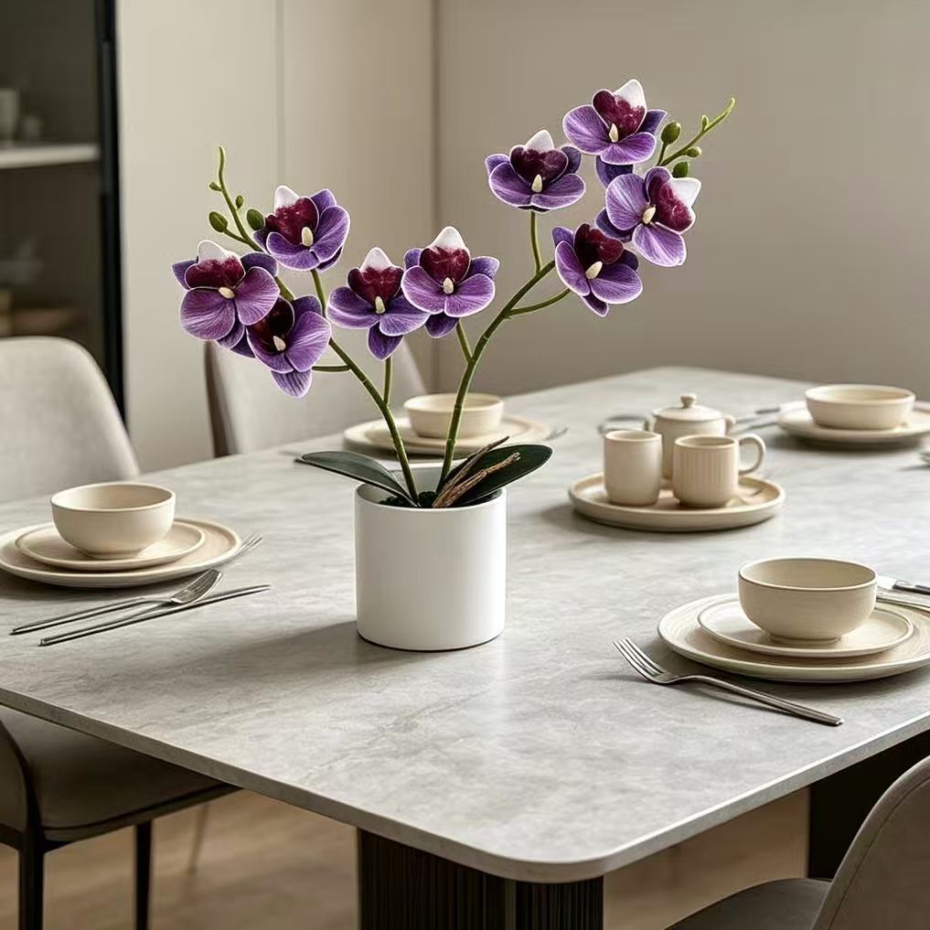 Kunstmatige Orchidee Bloem Arrangement 1790480814 voor Thuisdecoratie en Weergave