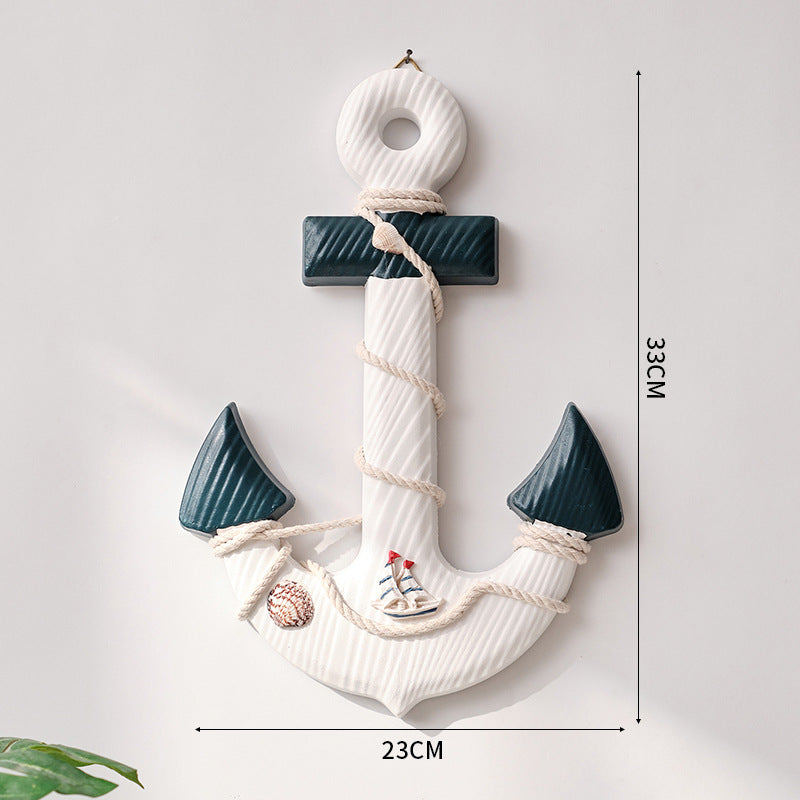 Nautical Anchor Wanddecoratie