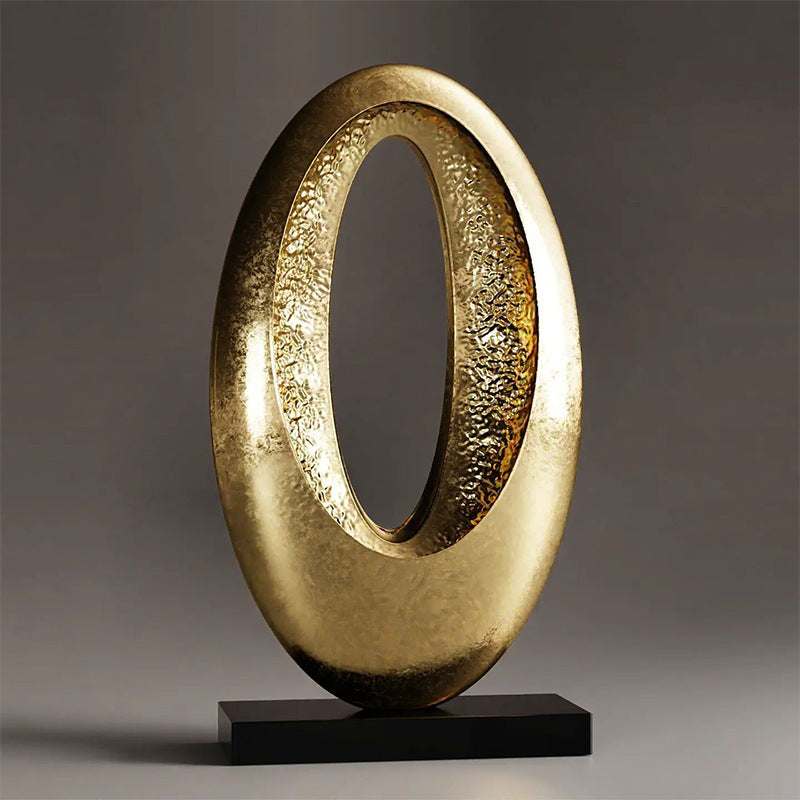 Abstract Houten Decoratieve Sculptuur