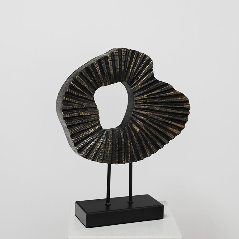 Artistische Decoratieve Golf Sculptuur