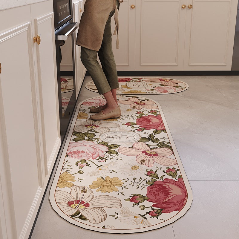 Bloempatroon Decoratieve Keukenmat