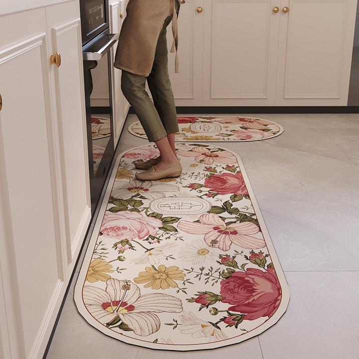 Bloempatroon Decoratieve Keukenmat
