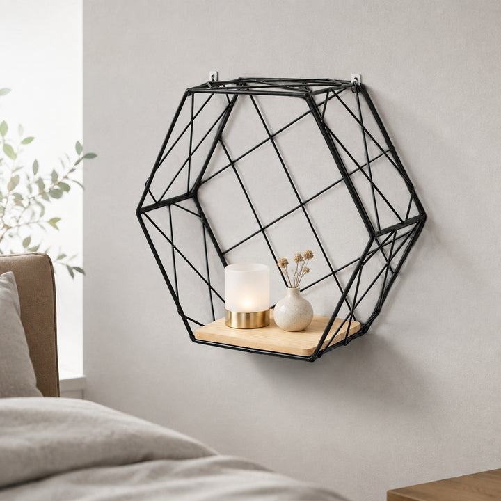 Geometrische Draad Plank Organisator