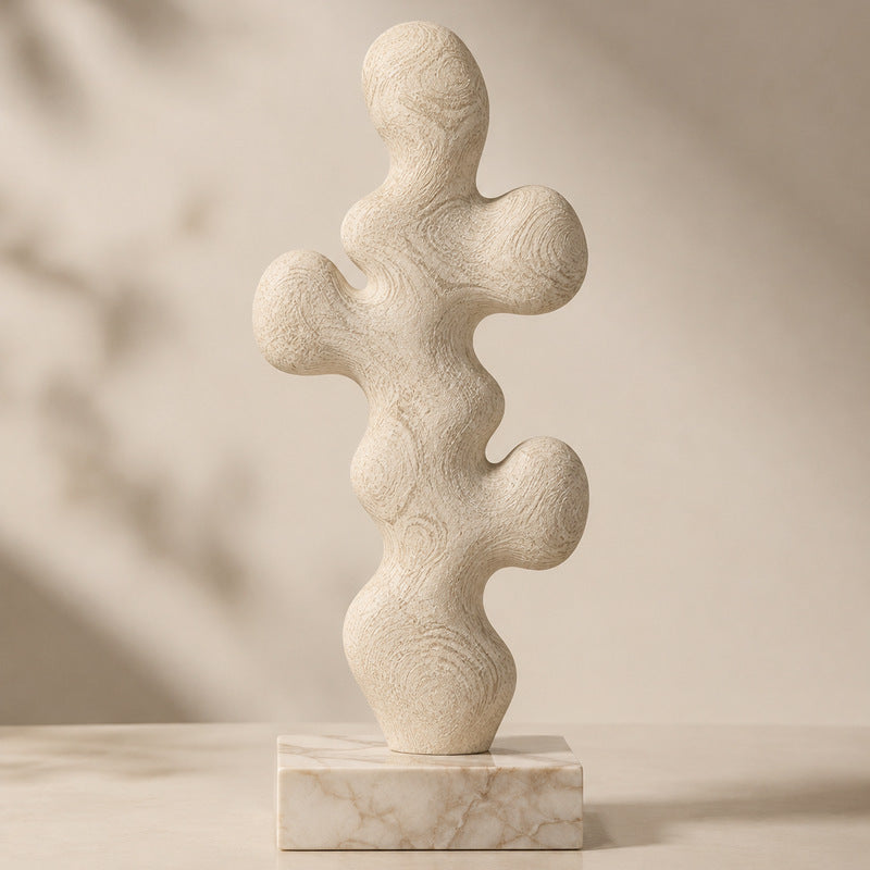 Abstract Decoratieve Steen Sculptuur