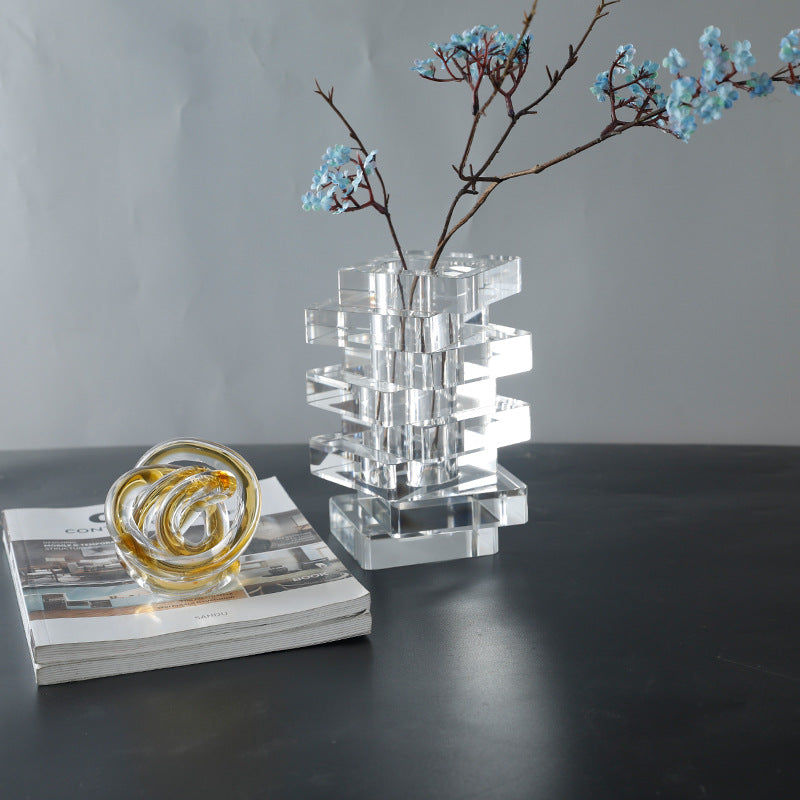 Moderne Decoratieve Acrylaat Sculptuur