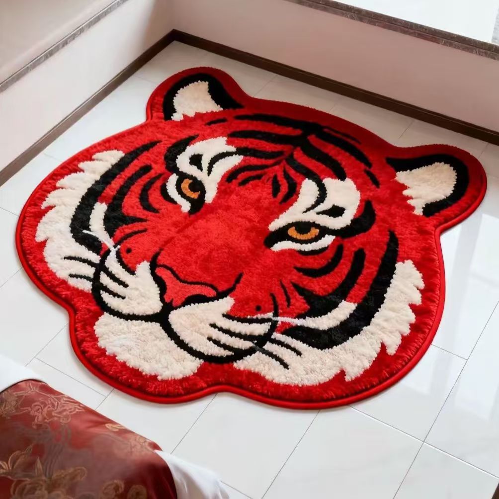 Dieren-vormige Pluche Vloerkleed