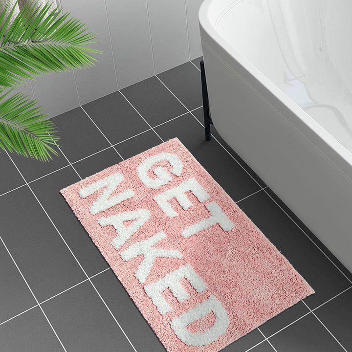 Pluche Badmat met Motivational Phrase