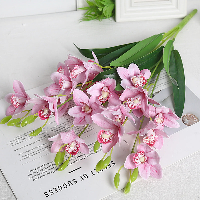 Realistische Orchidee Steel