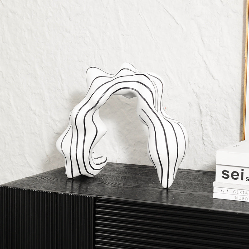 Decoratieve Golfvorm Sculptuur