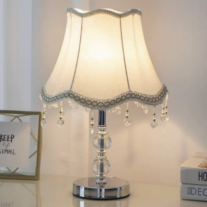 Bloemrijke Decoratieve Tafellamp