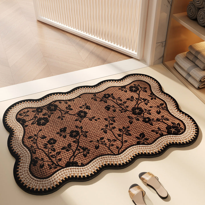 Florale Design Badmat