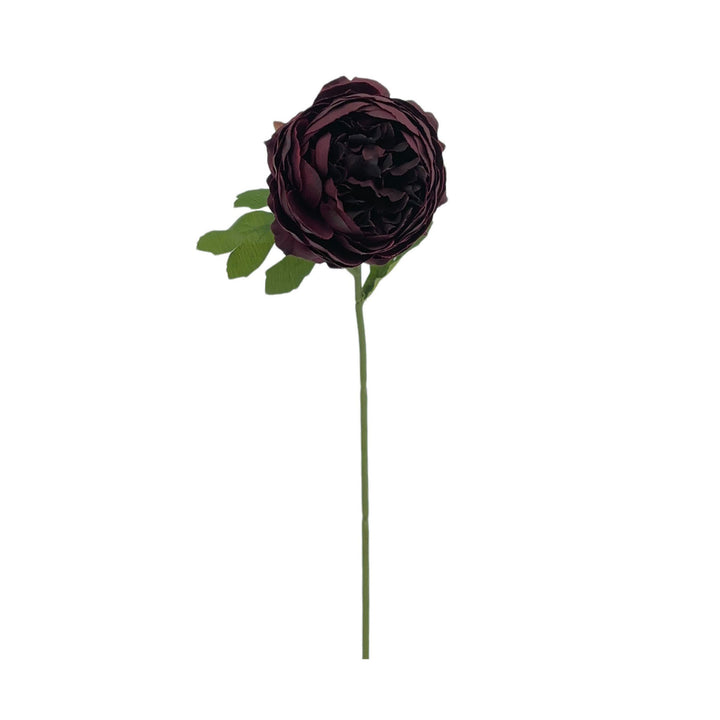Levensachtige Nep Pioen Bloem Stengel Arrangement