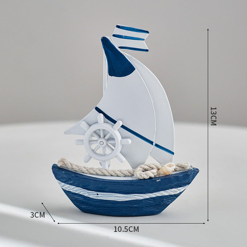 Zeilboot Figurant Thuis Decor
