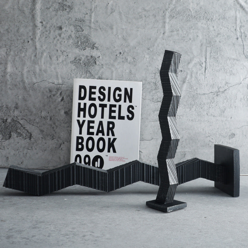 Abstract Zigzag Decoratieve Sculptuur