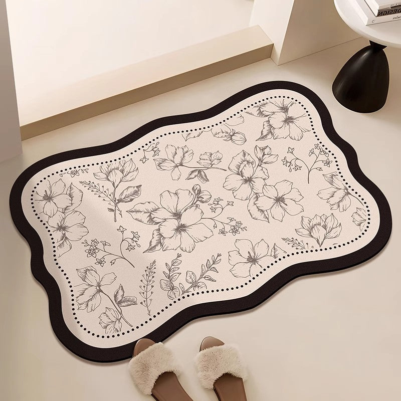 Bloemenprint Gebiedsmat