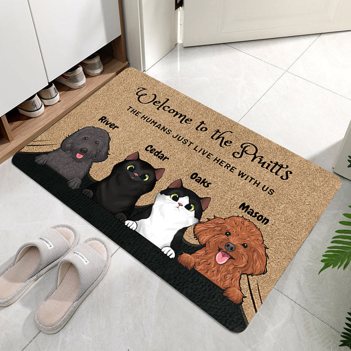 Artistiek Kat-Thema Gebiedsmat