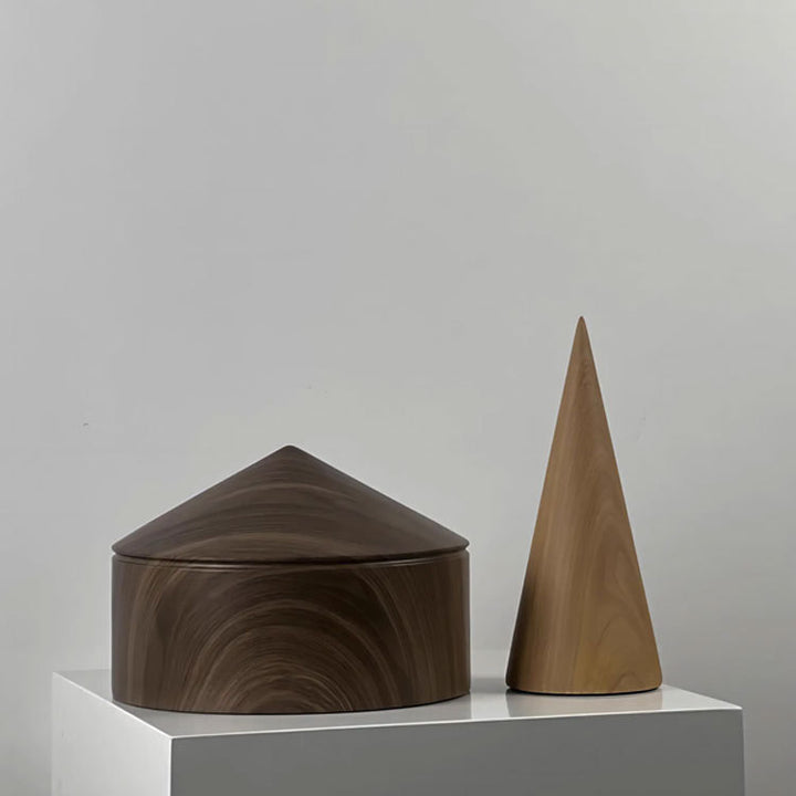 Moderne Decoratieve Houten Sculptuur