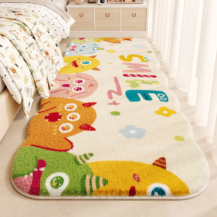 Schattig Cartoon Monster Vloerkleed voor Thuis