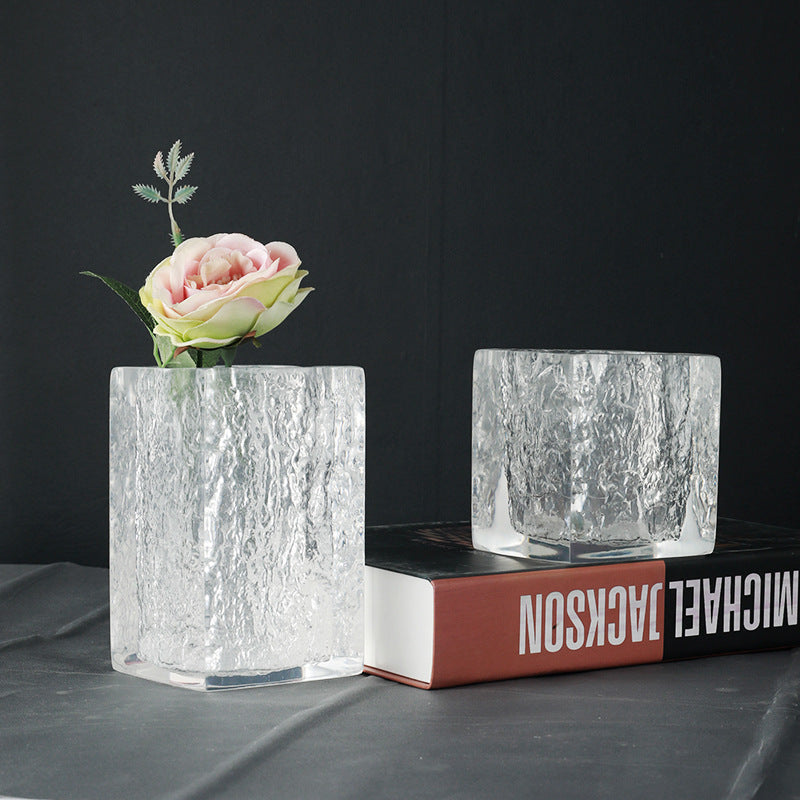 Gelaagde Decoratieve Glazen Bloempot