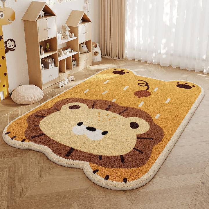 Pluche Dierenthema Vloerkleed