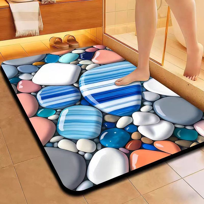 Artistische Decoratieve Badmat