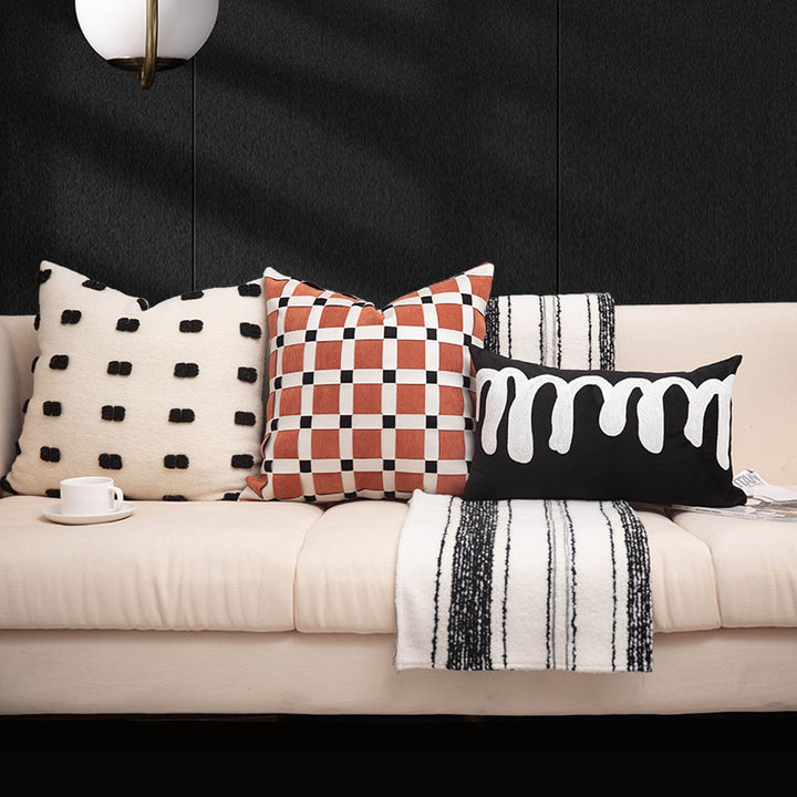 Artistiek Abstract Ontwerp Lendenkussenhoes