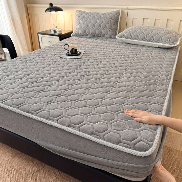 Hexagon Patroon Matrasp topper