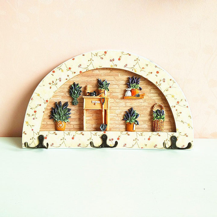 Decoratieve Wandhaak Rack Set
