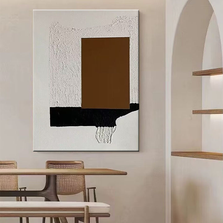 Textured Modern Abstract Muurkunst